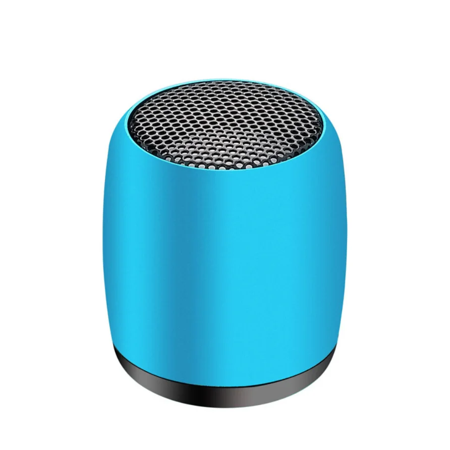 TWS 4.2 BT Egg Shape Mini Speaker Aluminum Alloy Vehicle-Mounted Mobile Phone Speaker With Hands Free Function For Promotion