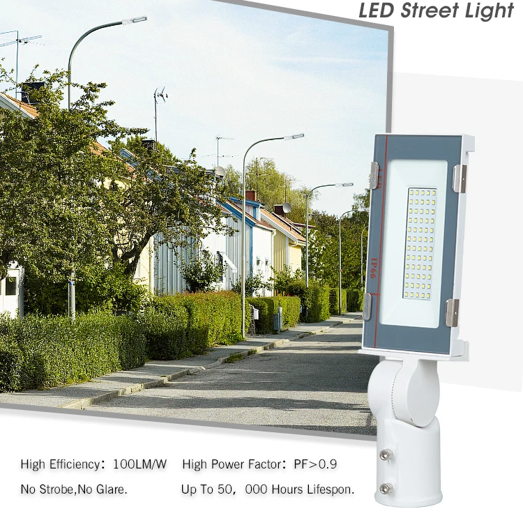 High lumen birdgelux IP67 waterproof luminaire 40watt led street light