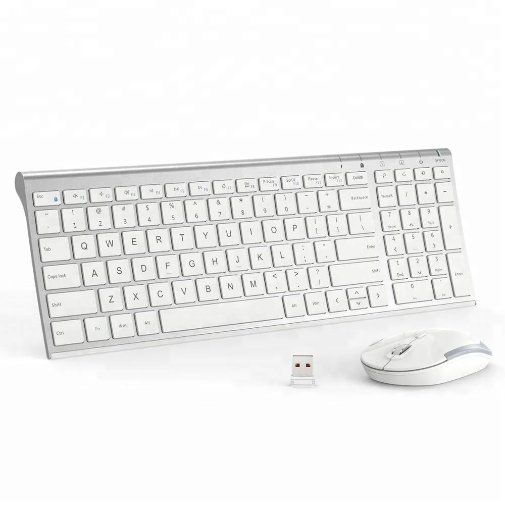 

iClever GK03 Wireless Keyboard + 2.4G Portable Wireless Keyboard Mouse