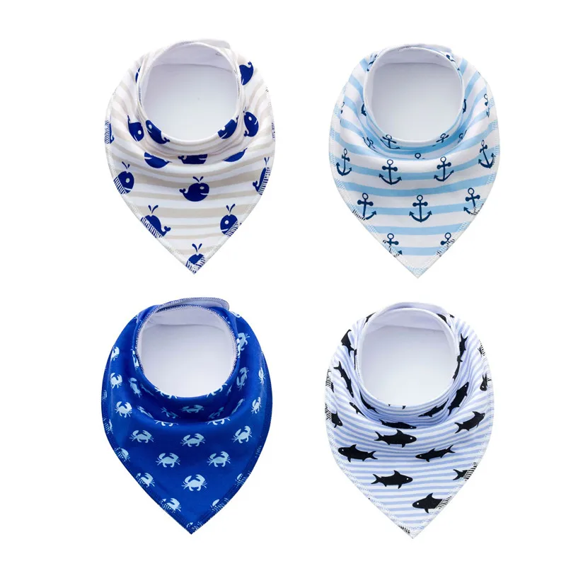 

ZC-09 wholesale high quality printing cotton triangle dog bandanas, As picture