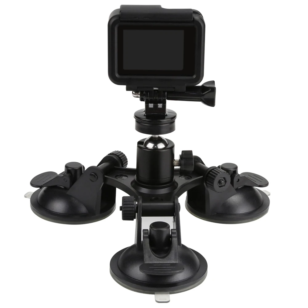 

Kaliou Kaliou Cameras Mount Holder Vehicle Video Recorder/Car DVR Camera Windshield & Dash Board Suction Mount Holder