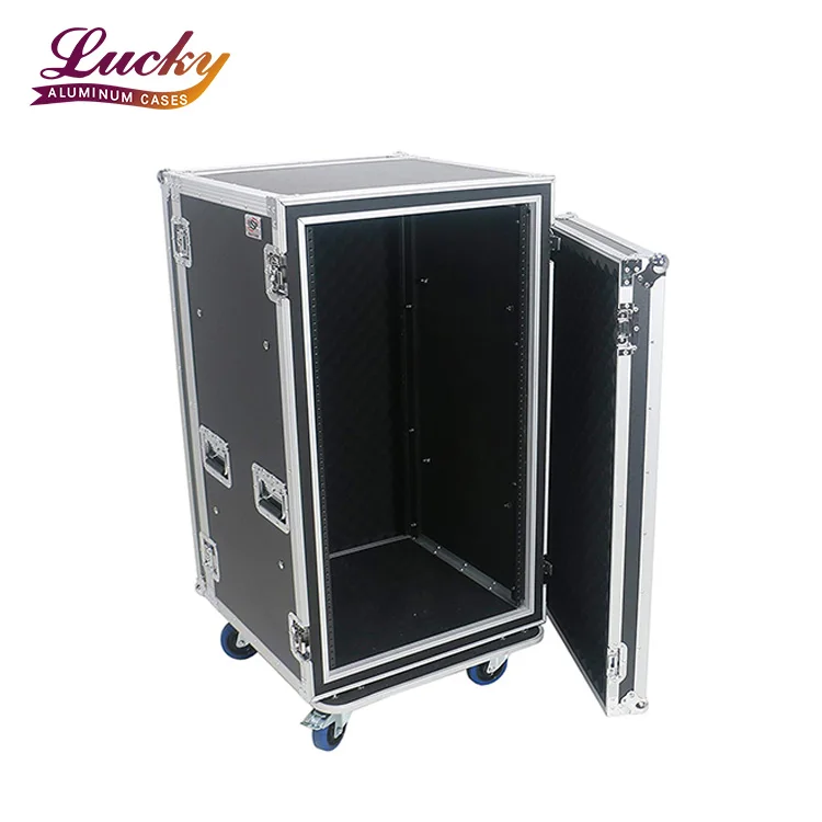 20 Space (20u) Ata Rack Amp Road Shock Mount Case With Casters Buy