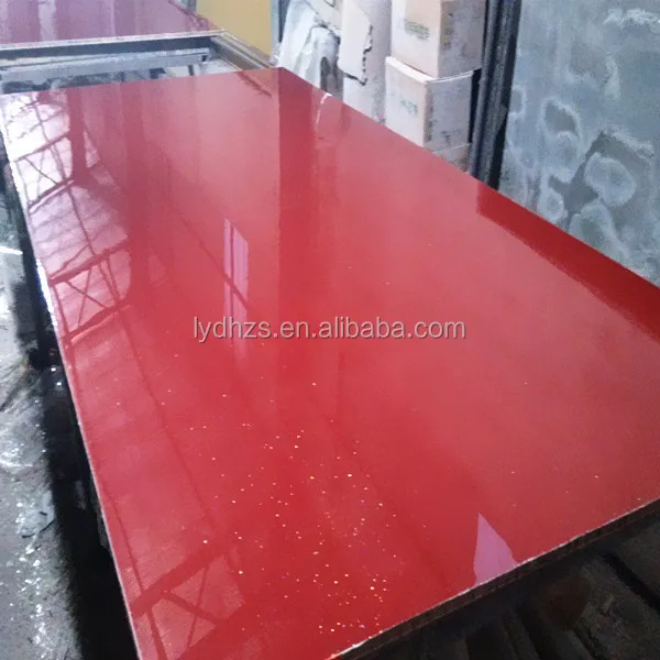 Acrylic Mdf For Kitchen Cabinet Modern Design Purple Color Mdf