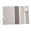 Custom cheap washable restaurant polyester pvc tablemats placemat