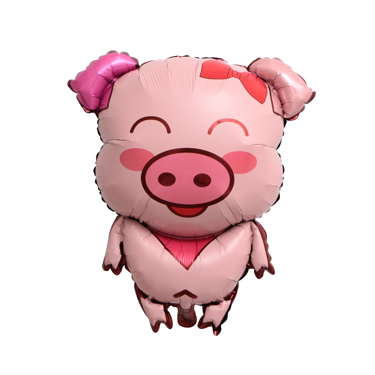 Cute Pink Pippi Pig Balloon Foil Helium Inflatable Balloons For Baby