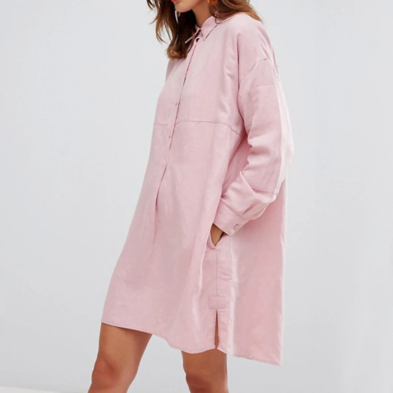 linen cotton shirt dress