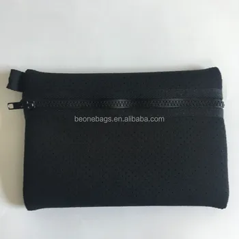 small neoprene zip pouch