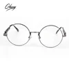 Ready Stock oval circle metal frame Nerd glasses Optical Frame