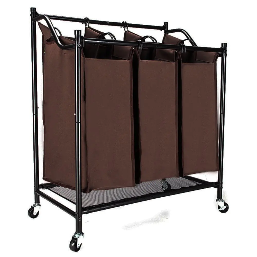3 bag laundry sorter