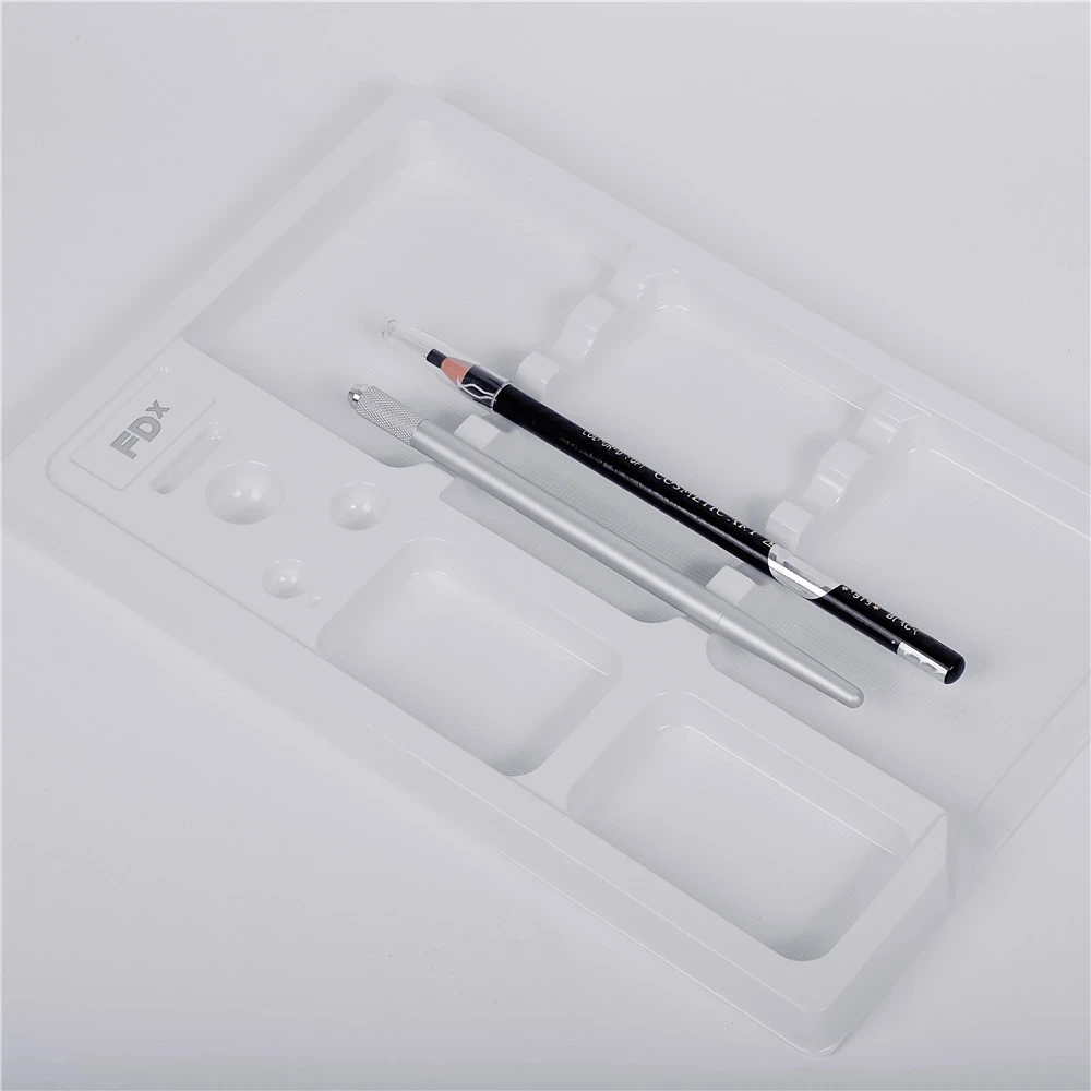 

Microblading Tray White Permanent Makeup Tray Disposable Tray For Holding PMU Product