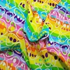 custom printing fabric polyester lycra fabric