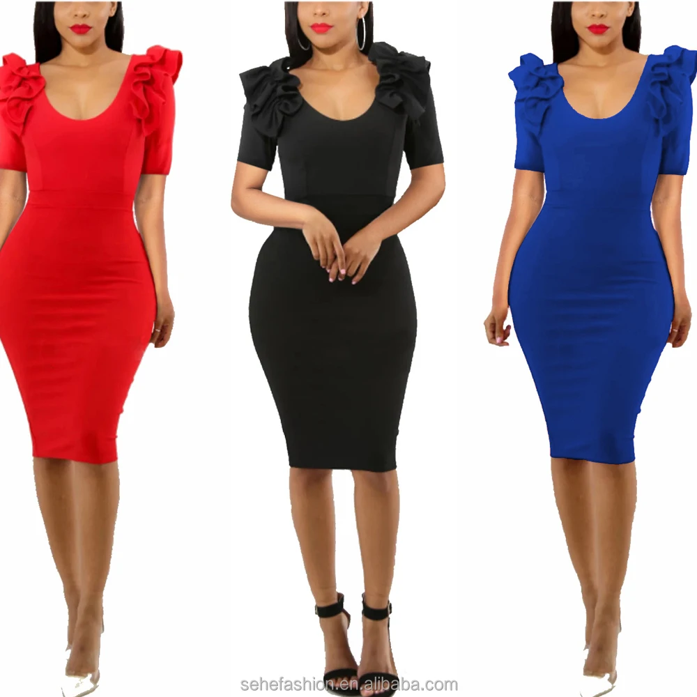 

80306-MX35 fashion women office sexy dresses