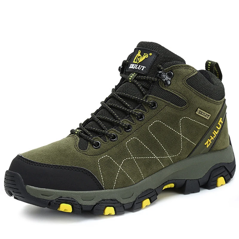 

2019 Outdoor Sports Add Fluff Warm Hiking Shoes, Wear Resisting & Anti Slip Hiking Boots,Ankle Climbing Shoes