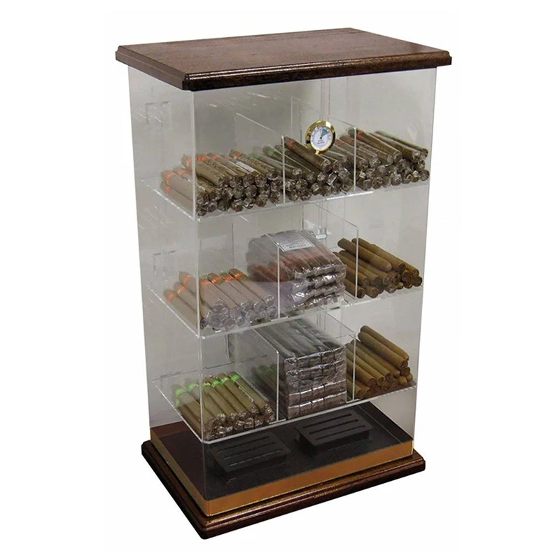 New Arrival Humidor Countertop Acrylic Cigar Display Cabinet - Buy ...