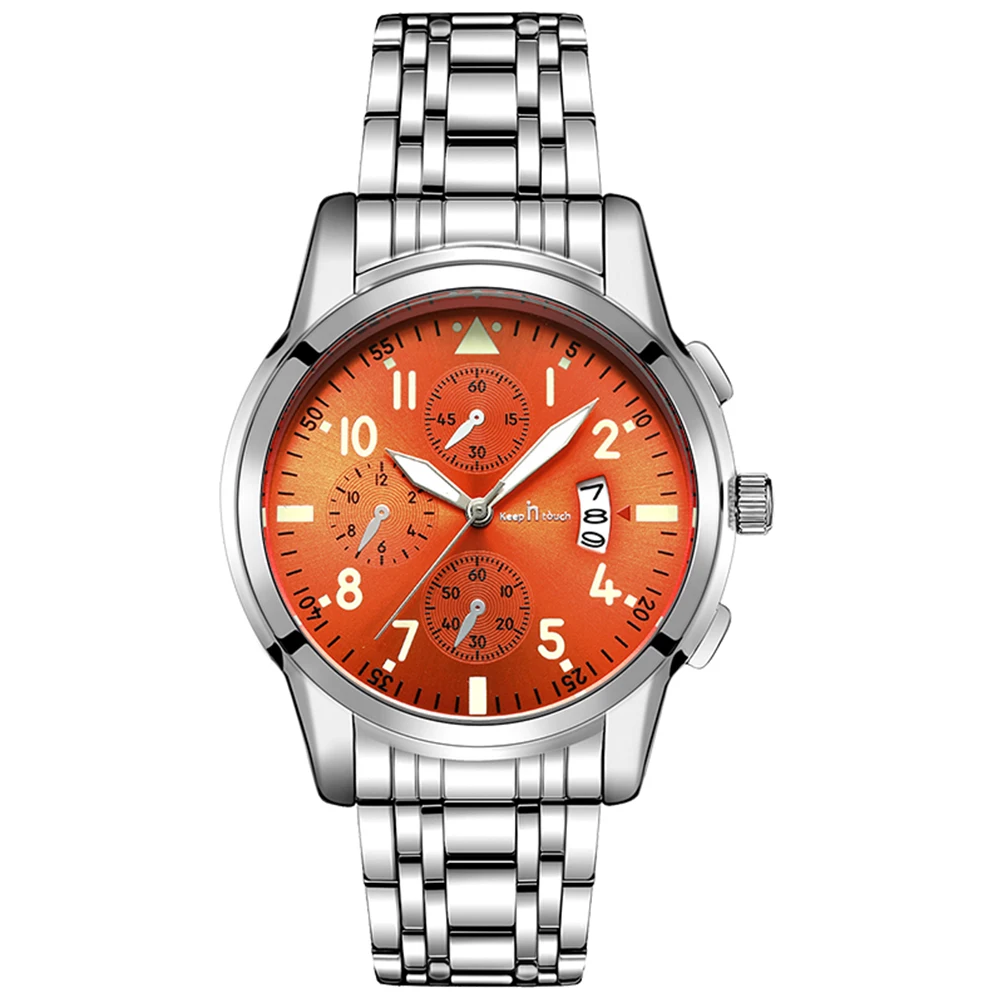 

Wholesale steel business waterproof men's fashion cool watch for man, N/a