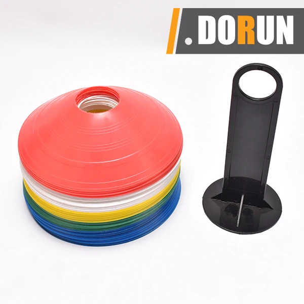 

Sport Fitness Soccer Football Marker Disc Speed Adjustable Training Agility Cones, Any colors