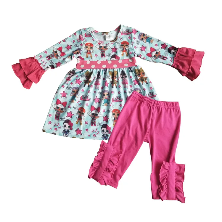 2019 bulk wholesale children's boutique clothes cute girls dress fashion baby dresses