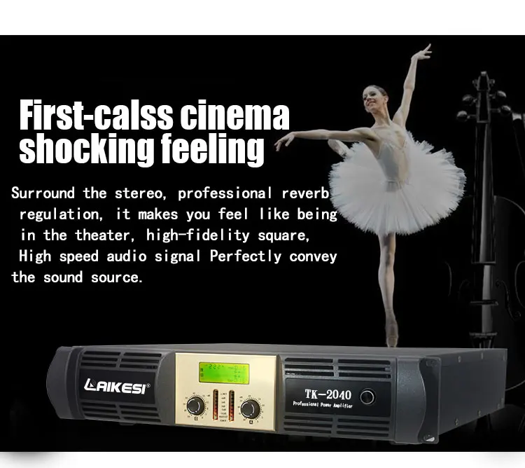 Professional amplifier class H module for PA system 4 channel power amplifier