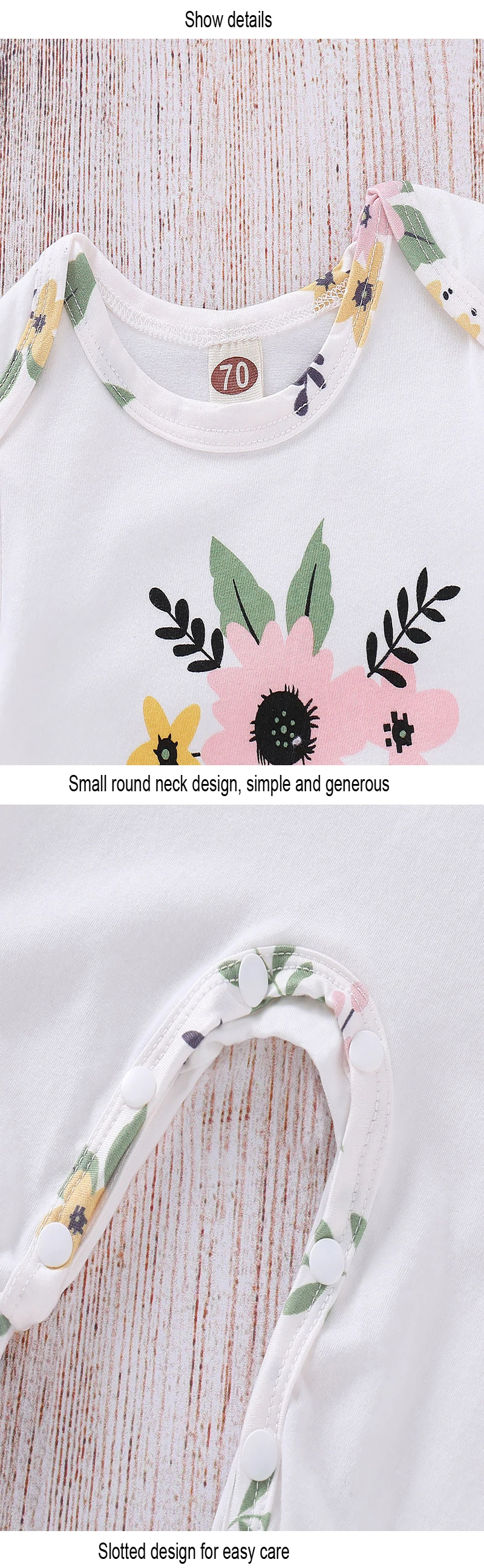 2019  baby clothes cotton long-sleeved three-piece suit wholesale kids clothes