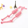 Cotton rope dog toy ball cat pet toy imported from china plush golden retriever dog toy
