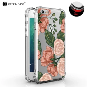 Floral TPU Phone Case iPhone X XR 7 8 Plus