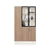 Storage lockers combination lock filing cabinet with 3 doors bookcase filing cabinet