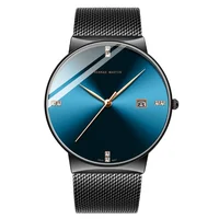 

Luxury Stainless Steel Calendar Clock Waterproof Quartz Chronograph Benyar Men Wrist Watches relojes hombre