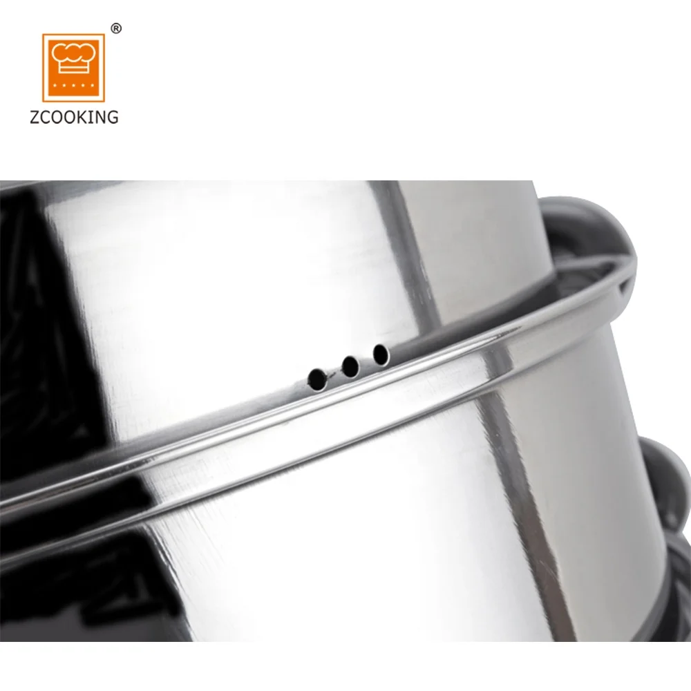 
Factory Price Stainless Steel Steamer Pot With OEM Order 