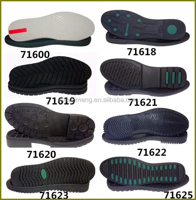types of sneaker soles