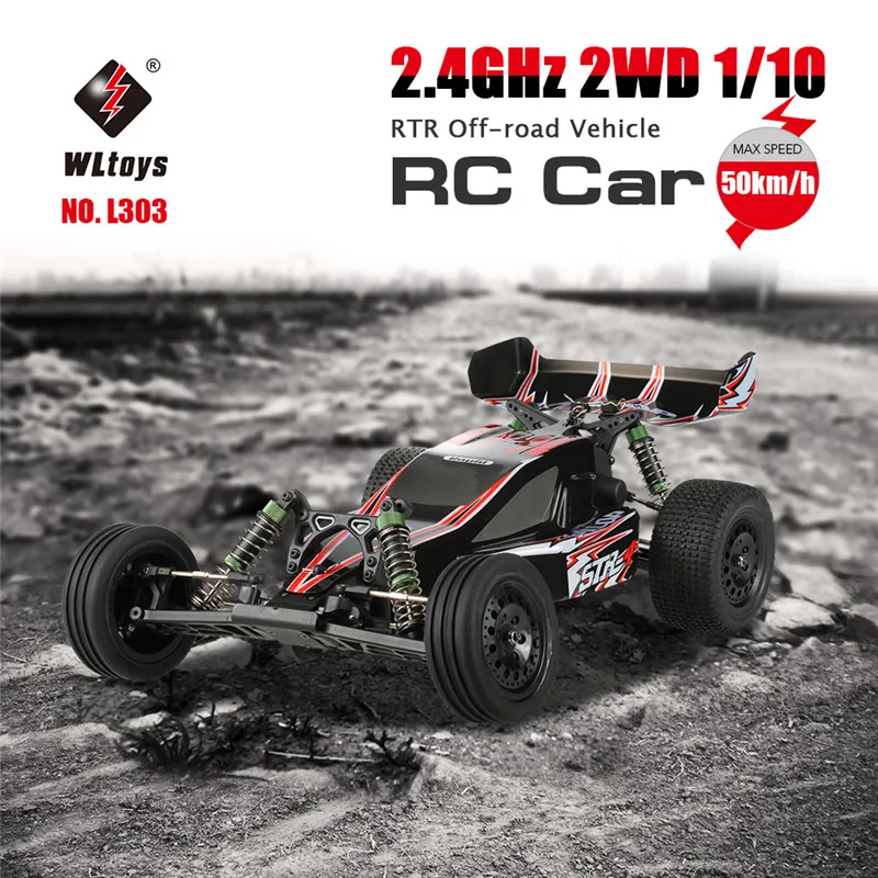 Wltoys Original L303 2.4ghz 50km/h 2wd Rc Car 1/10 Electrics Brushed