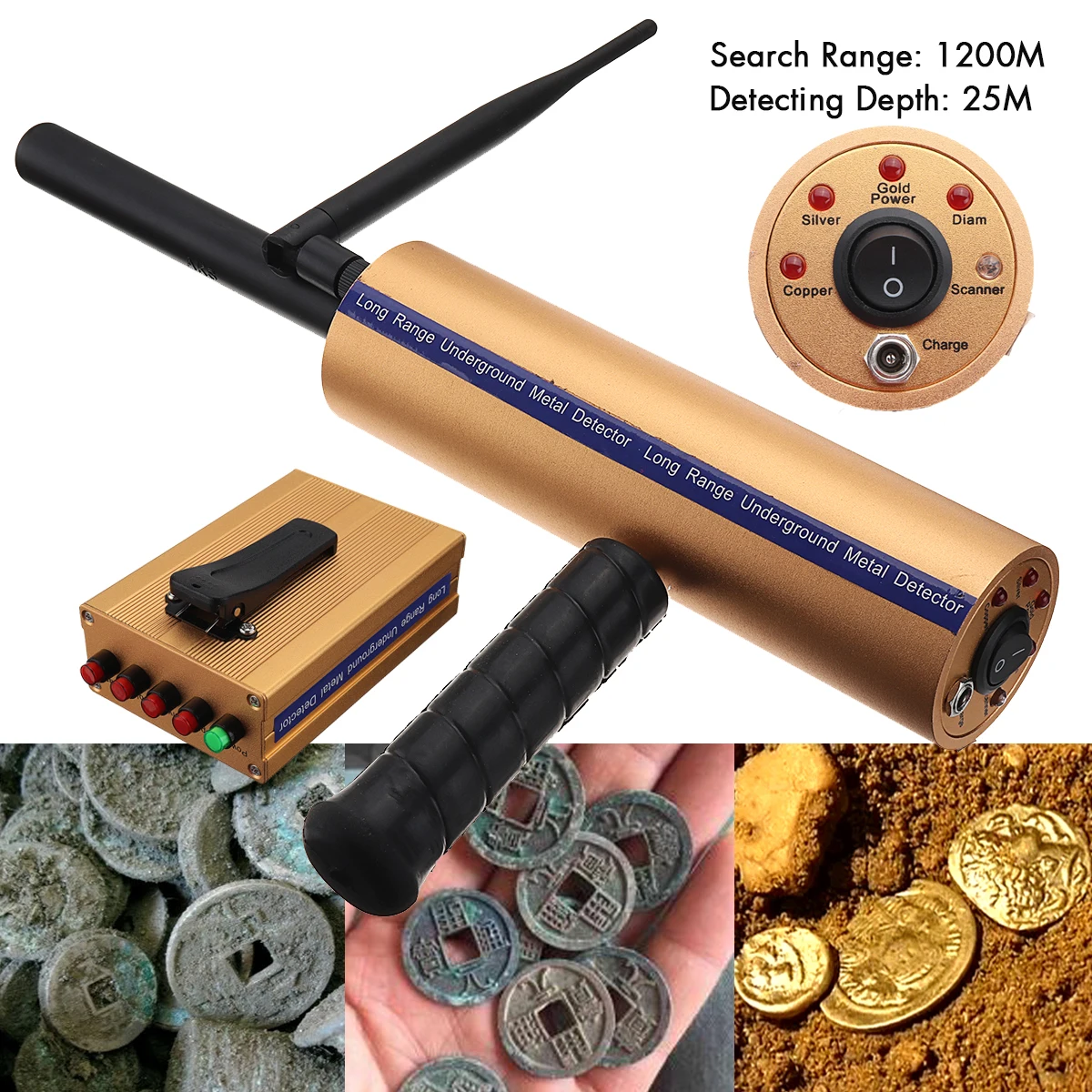 Newest Updated Aks 3d Scan Metal Detector With Six Pieces Antenna,Long  Range Archeological Diamond Gold Detector - Buy Aks 3d Metal Detector With  Six Pieces Antenna,Long Range Diamond Detector,Aks Diamond Detector Product
