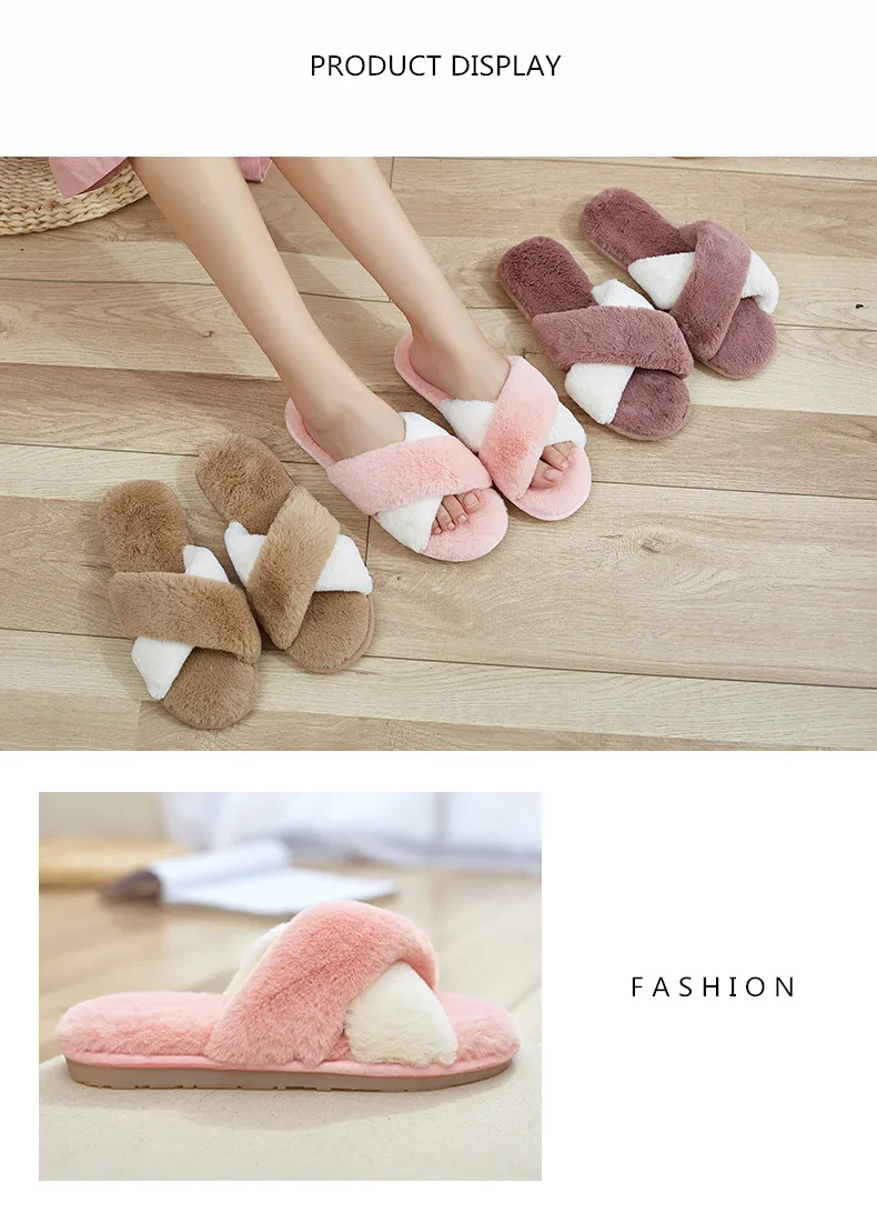 Shengyang 2020 Cotton Slippers Women's Home Autumn And Winte Shengyang 2020 Cotton Slippers Women's Home Autumn And Winte
