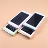 ShenZhen portable power source, travel solar power bank 10000mah 3usb solar power bank