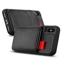

Wholesale Phone Accessories Case For iPhone X,Card Slots Leather Wallet Mobile Cover For Apple iPhone XS