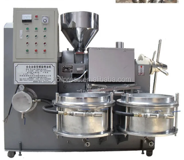 Kenya High Oil Yield Automatic Cold Walnut Oil Extraction Press Machine