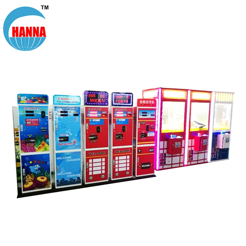 Automatic Token Changer Machine And Coin Changer Vending Machine For