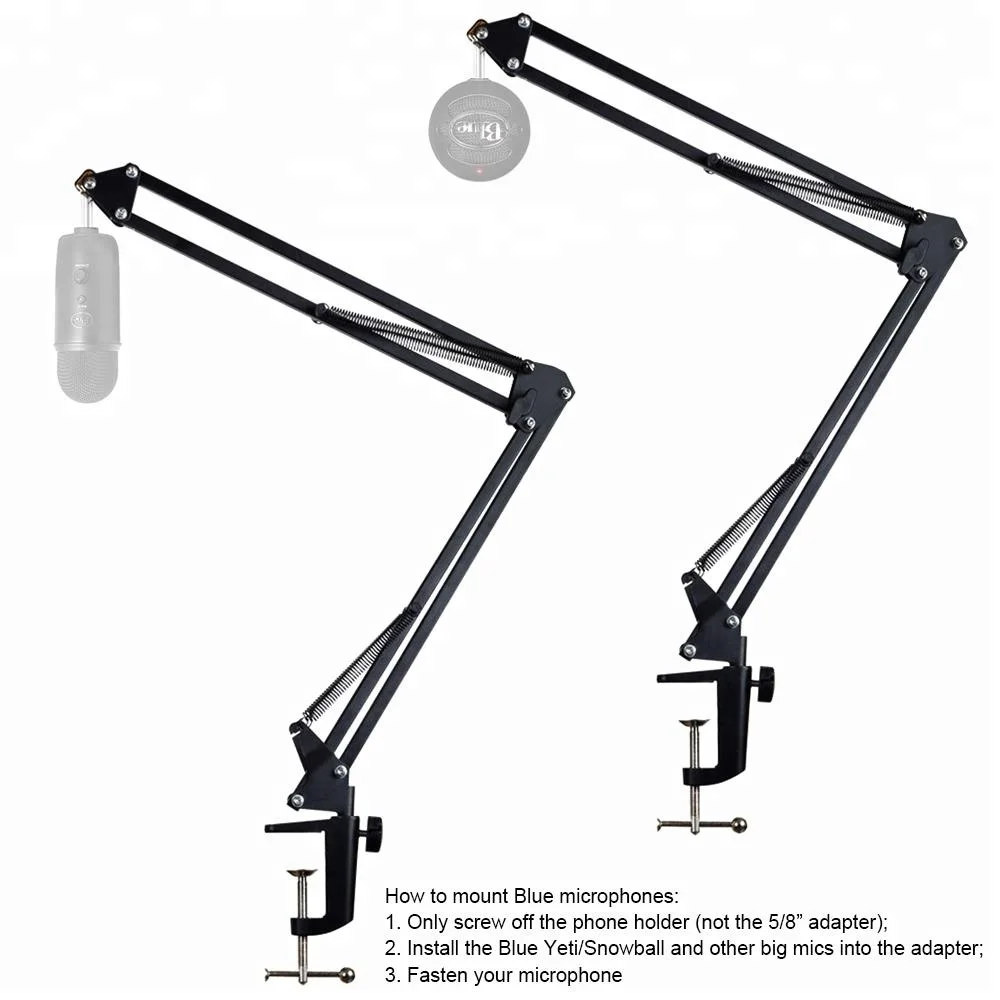 
All types of Flexible microphone support microphone arm stand 