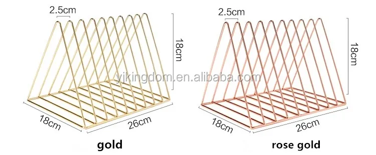 rose gold file sorter  