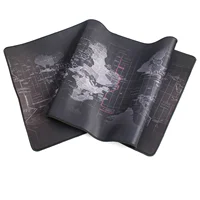 

Waterproof mousepad custom mouse pad xxl with non-slip rubber Base heated Word Map Desk mat