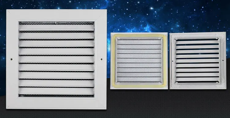 Ventilation Aluminum Wall Return Air Vent Grille For Kitchen