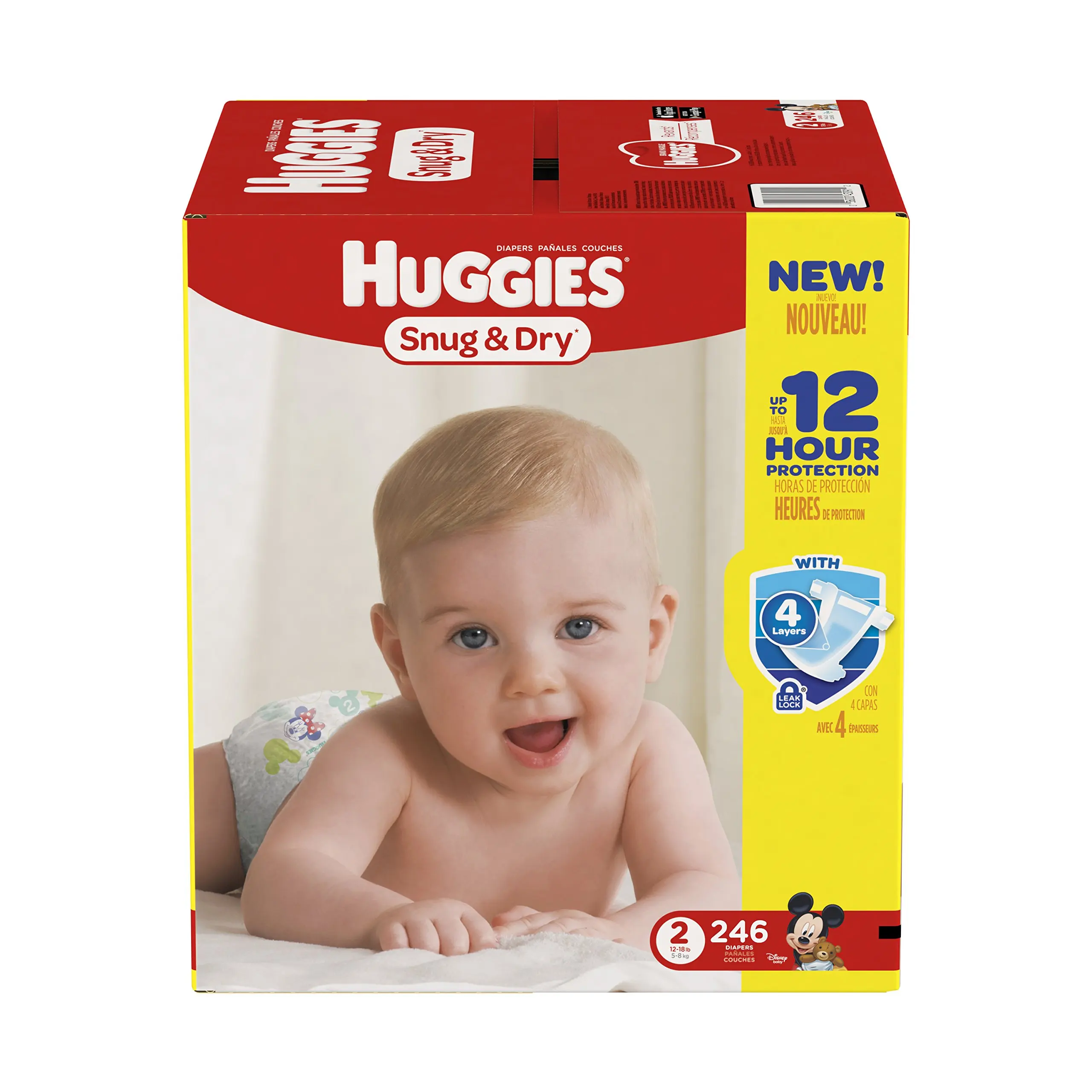 huggies snug & dry diapers size 4