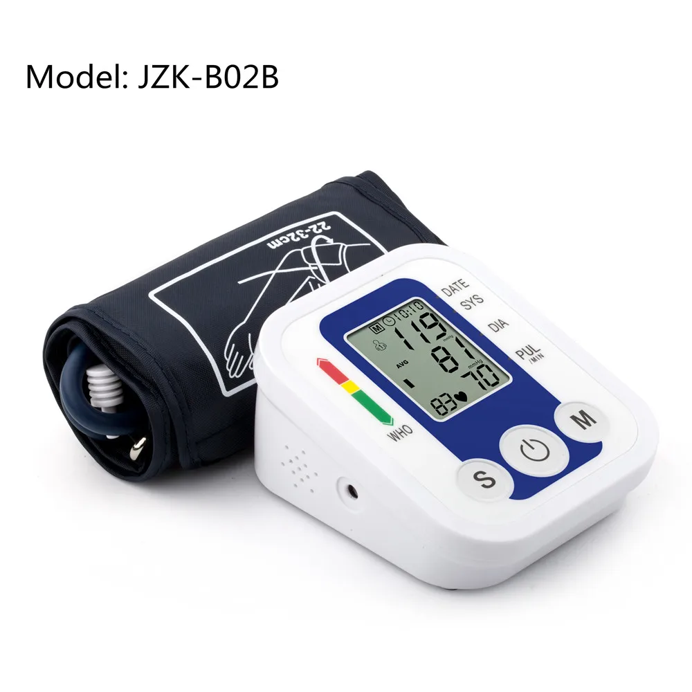 
Auto Digital LCD display Heart rate sensor hospital cheap arm blood pressure monitor Auto Digital LCD display Heart rate sensor hospital cheap arm blood pressure monitor <img data-src=