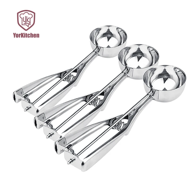 

Secondary Polishing Melon Scoop Set Ice Cream Scoop Set, Stainless steel