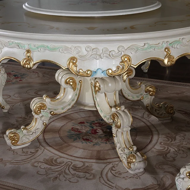 French Provincial Furniture Antique French Round Dining Room