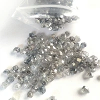 

1-2carat C quality GHI color cheap price man made diamond lab grown diamond uncut rough diamond