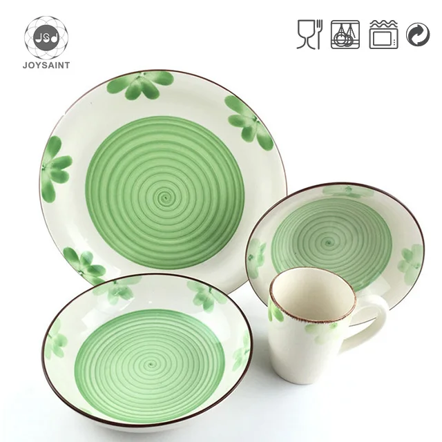 5 шт. Набор посуды, заводская цена, горячая распродажа, отличные товары для дома, реактивный глазурованный обеденный набор на складе 