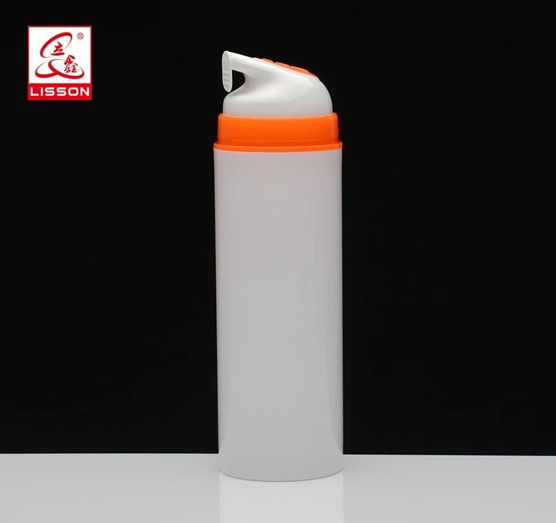 wholesale cream/ lotion airless cosmetic pump container sets
