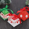 Merry Christmas style paper sugar box