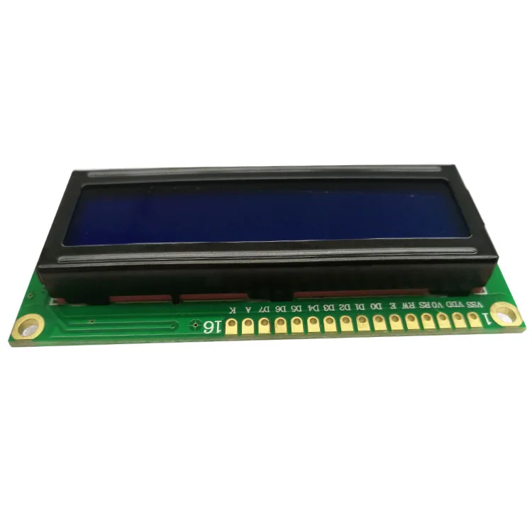 custom 1602 16x2 character STN blue backlight lcd module