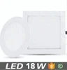 Best quality CE RoHS LED Aluminum plastic designed led panel 18w IP44 round led panel light Indoor 18w round led panel light